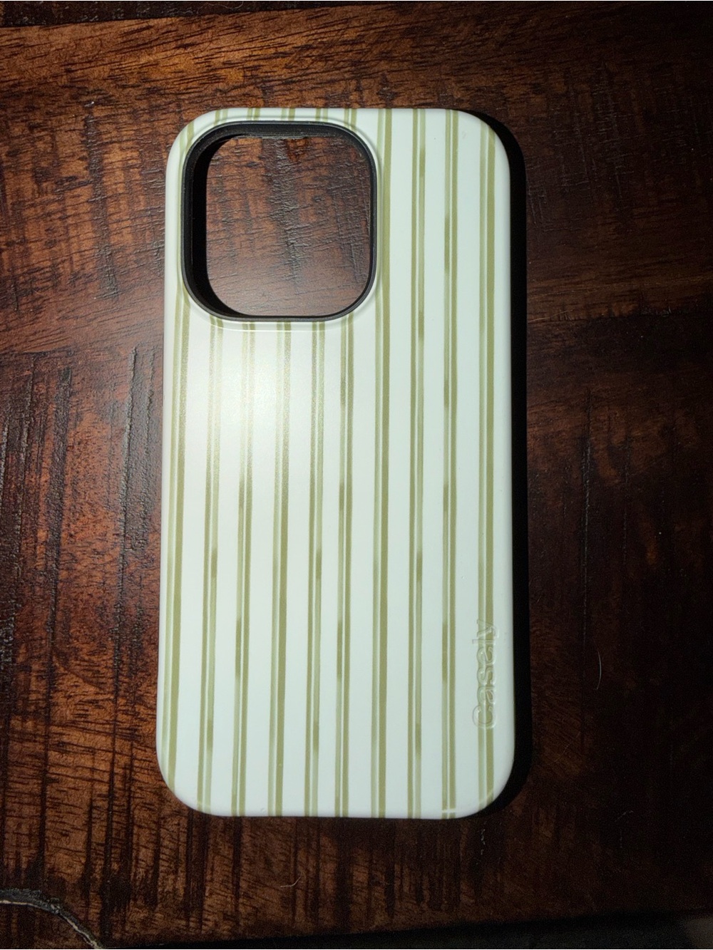 Casely White and Gold Stripe Tablet Case — Slim Protective Cover